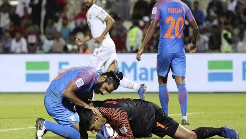 ಏಷ್ಯಾಕಪ್: ಭಾರತ ಹೊರಕ್ಕೆ, 1-0 ಅಂತರದಿಂದ ಬಹರೇನ್ ಗೆಲುವು