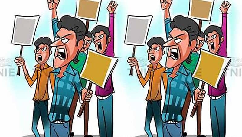 ದೆಹಲಿ: ವಿದ್ಯಾರ್ಥಿ ವೇತನ ಹೆಚ್ಚಳಕ್ಕೆ ಆಗ್ರಹಿಸಿ ಪಿಎಚ್ ಡಿ ವಿದ್ಯಾರ್ಥಿಗಳಿಂದ ಪ್ರತಿಭಟನೆ