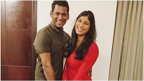 ತೆಲುಗು ನಟಿ ಅನಿಶಾ ರೆಡ್ಡಿ ಜೊತೆ ನಟ ವಿಶಾಲ್ ಮದುವೆ