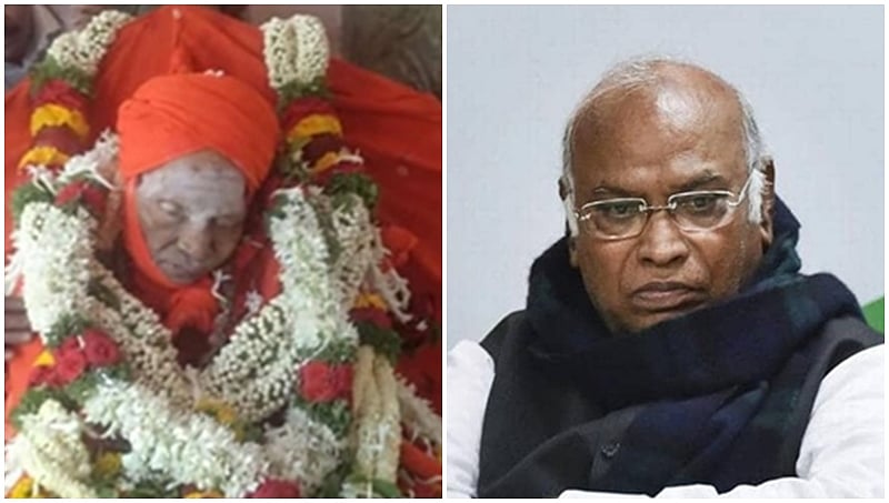 ಕೇಂದ್ರ ಸರ್ಕಾರ ಸಿದ್ದಗಂಗಾ ಶ್ರೀಗಳಿಗೆ ಮರಣೋತ್ತರವಾಗಿ ಭಾರತ ರತ್ನ ಪ್ರಶಸ್ತಿ ನೀಡಬೇಕು- ಖರ್ಗೆ ಒತ್ತಾಯ