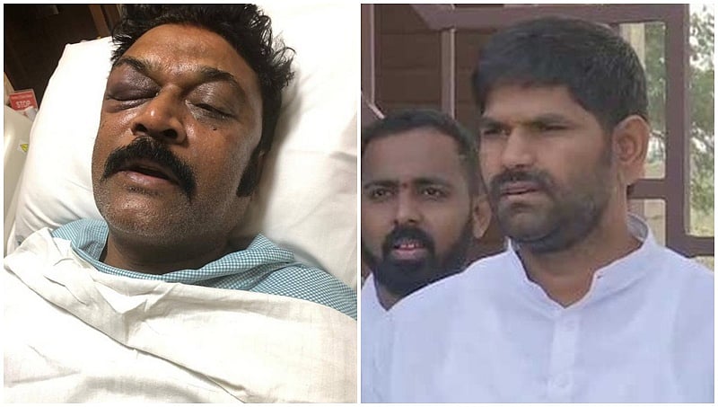 ಶಾಸಕರ ಮಾರಾಮಾರಿ: ಕಾಂಗ್ರೆಸ್ ನಿಂದ ಕಂಪ್ಲಿ ಶಾಸಕ ಗಣೇಶ್ ಅಮಾನತು