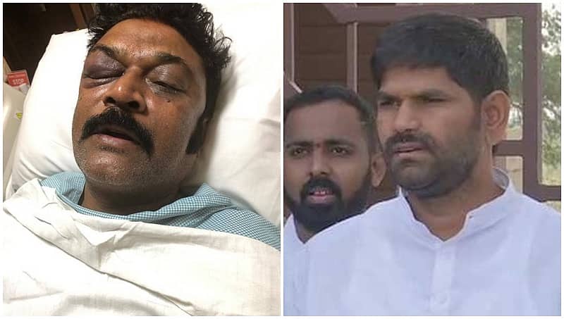 ಶಾಸಕರ ಮಾರಾಮಾರಿ: ಕಾಂಗ್ರೆಸ್ ನಿಂದ ಕಂಪ್ಲಿ ಶಾಸಕ ಗಣೇಶ್ ಅಮಾನತು