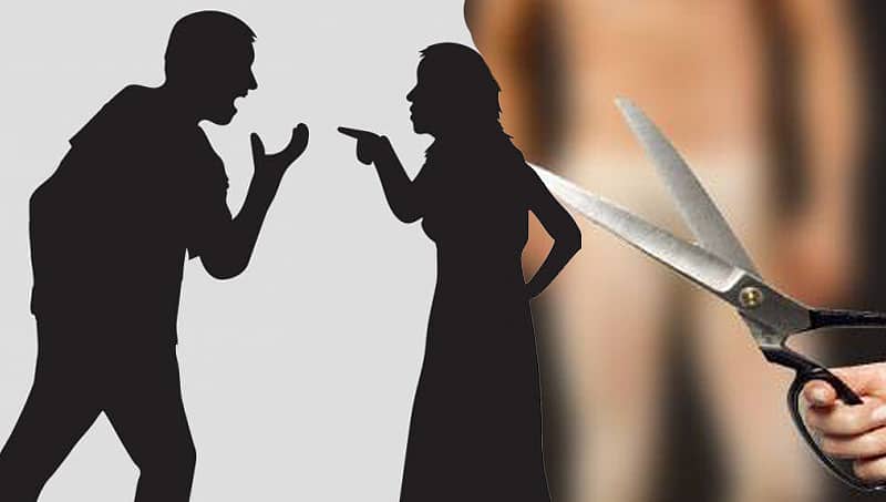 ಅಕ್ರಮ ಸಂಬಂಧ ಶಂಕೆ: ಮಲಗಿದ್ದ ಪತಿಯ ಮರ್ಮಾಂಗವನ್ನೇ ಕತ್ತರಿಸಿ ಹಾಕಿದ ಪತ್ನಿ