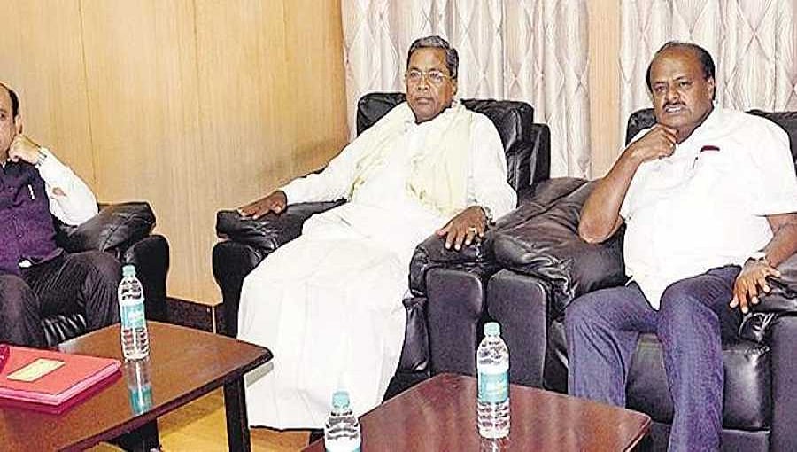 ಜೆಡಿಎಸ್-ಕಾಂಗ್ರೆಸ್ ಸಮನ್ವಯ ಸಮಿತಿ ಸಭೆ: ಬರ, ಲೋಕಸಭೆ ಸೀಟು ಹಂಚಿಕೆ ಸೇರಿ ಹಲವು ವಿಚಾರ ಚರ್ಚೆ