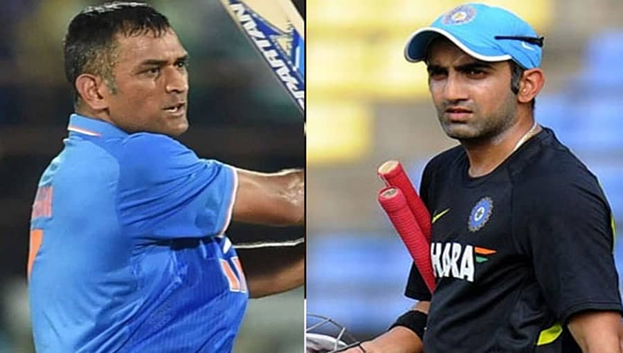 ಗಂಭೀರ್ ಆಯ್ಕೆಯ ವಿಶ್ವಕಪ್ ತಂಡದಲ್ಲಿ ಎಂಎಸ್ ಧೋನಿಗೆ ಸಿಕ್ತ ಛಾನ್ಸ್?, ಇಲ್ಲಿದೆ ಪಟ್ಟಿ!