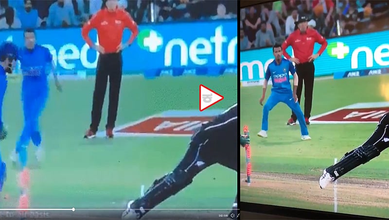 2nd ODI: ಧೋನಿ ಮಿಂಚಿನ ಸ್ಟಂಪಿಂಗ್ ಗೆ ಅಂಪೈರ್ ಗಳೇ ಸುಸ್ತು!
