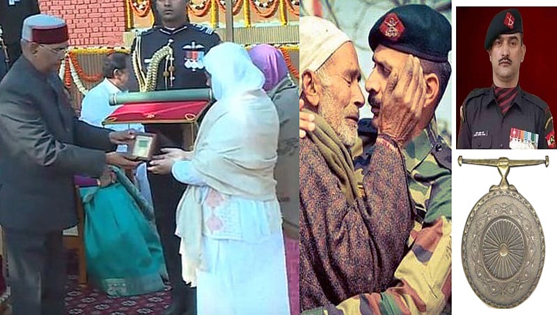 ಹೊಟ್ಟೆಗೆ ಗುಂಡು ಹೊಕ್ಕಿದ್ದರೂ, ಕಿರಿಯ ಸೈನಿಕರಿಗೆ ಅಡ್ಡಲಾಗಿ ನಿಂತು 6 ಉಗ್ರರ ಹತ್ಯೆಗೈದಿದ್ದ ಯೋಧನಿಗೆ 'ಅಶೋಕ ಚಕ್ರ'