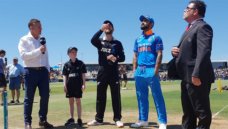 3ನೇ ಏಕದಿನ ಪಂದ್ಯ: ಟಾಸ್ ಗೆದ್ದ ಕಿವೀಸ್ ಬ್ಯಾಟಿಂಗ್ ಆಯ್ಕೆ