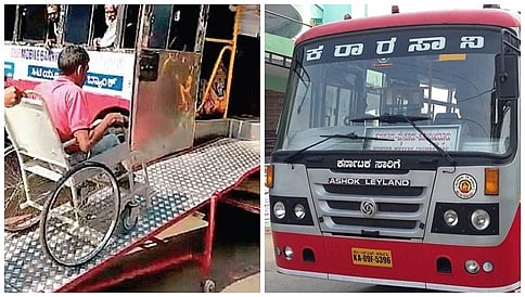 ಪ್ರಯಾಣಿಕರ ಅನುಕೂಲಕ್ಕೆ ಬಸ್ ನಿಲ್ದಾಣಗಳಲ್ಲಿ ಮೊಬೈಲ್ ರ್ಯಾಂಪ್, ವೀಲ್ ಚೇರ್