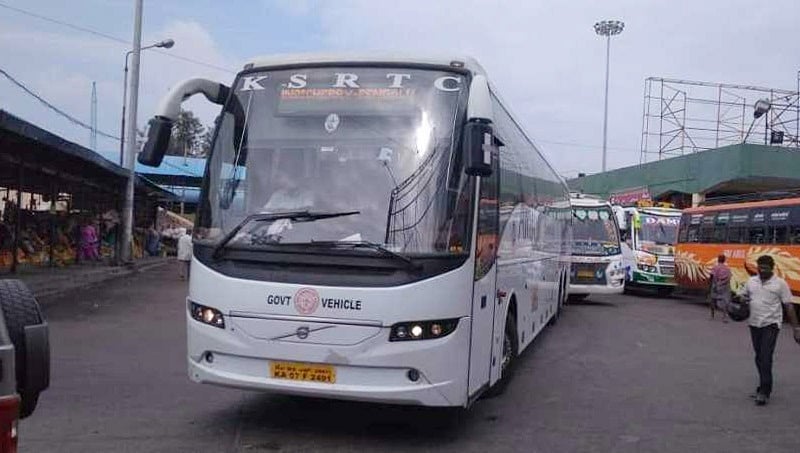 ಶಬರಿಮಲೆ ವಿವಾದ: ಕೇರಳ ರಾಜ್ಯಕ್ಕೆ ಕೆಎಸ್ಆರ್'ಟಿಸಿ ಬಸ್ ಸೇವೆ ಸ್ಥಗಿತ