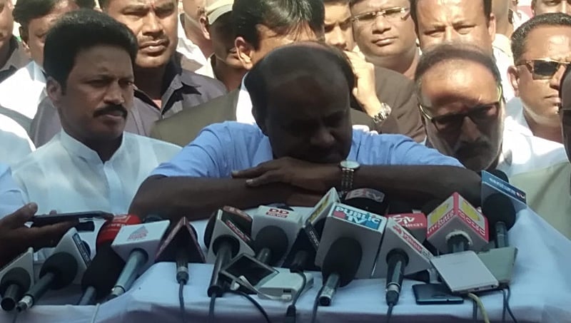 ಬರ ಪರಿಹಾರಕ್ಕೆ ಕೇಂದ್ರದಿಂದ ಯಾವುದೇ ಅನುದಾನ ಬಂದಿಲ್ಲ: ಹೆಚ್ ಡಿ ಕುಮಾರಸ್ವಾಮಿ
