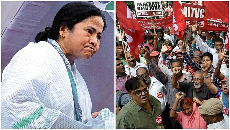 'ರಾಜ್ಯ ಹಾಳು ಮಾಡುತ್ತಿದ್ದೀರ': ಭಾರತ್ ಬಂದ್ ಗೆ ದೀದಿ ಕೆಂಡಾಮಂಡಲ!