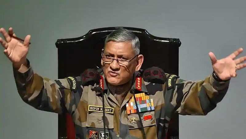 ಭಯೋತ್ಪಾದನೆ ಪಿಡುಗು 'ರಾಕ್ಷಸ'ನಂತೆ ತಲೆಯೆತ್ತುತ್ತಿದೆ: ಸೇನಾ ಮುಖ್ಯಸ್ಥ ಬಿಪಿನ್ ರಾವತ್