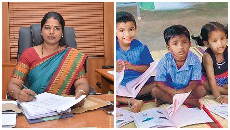 ಮಗಳನ್ನು ಅಂಗನವಾಡಿಗೆ ಸೇರಿಸಿ ಜನಮನ ಗೆದ್ದ ತಮಿಳುನಾಡು ಜಿಲ್ಲಾಧಿಕಾರಿ