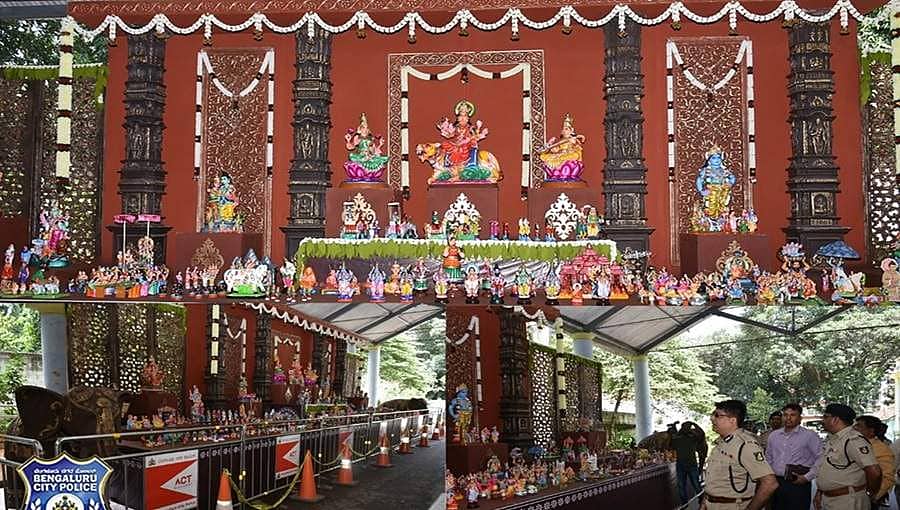 ಇದೇ ಮೊದಲ ಬಾರಿಗೆ ಪೊಲೀಸ್ ಆಯುಕ್ತರ ಕಚೇರಿಯಲ್ಲಿ ದಸರಾ ಸಂಭ್ರಮ