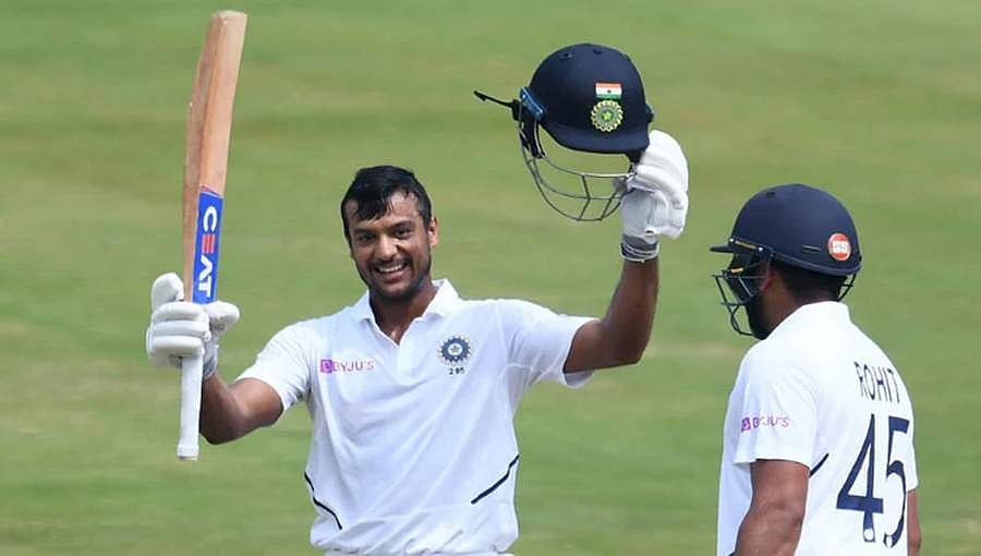 ದಕ್ಷಿಣ ಆಫ್ರಿಕಾ ವಿರುದ್ಧ 2ನೇ ಶತಕ ಸಿಡಿಸಿದ ಕನ್ನಡಿಗ ಮಾಯಾಂಕ್ ಅಗರವಾಲ್!