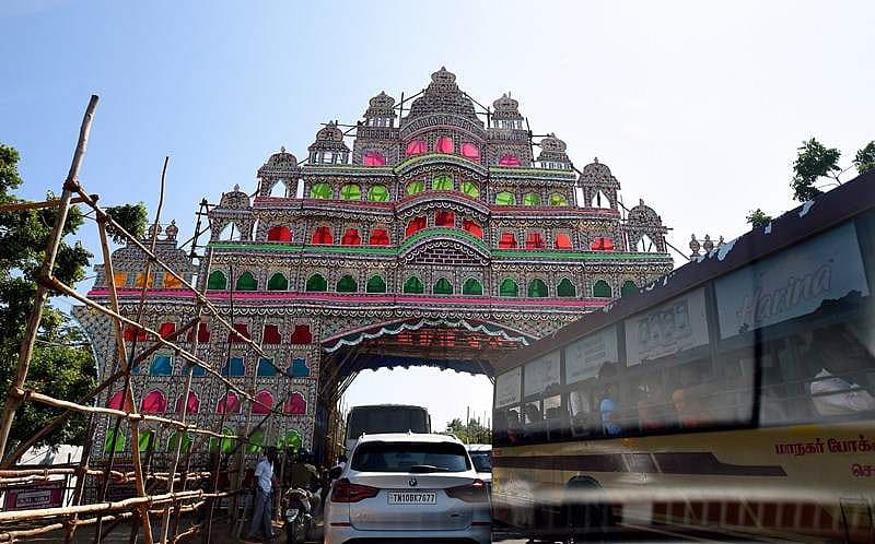 ಪ್ರಧಾನಿ ಮೋದಿ- ಚೀನಾ ಅಧ್ಯಕ್ಷ ಕ್ಸೀ ಜಿನ್ ಪಿಂಗ್ ಸ್ವಾಗತಕ್ಕೆ ಸಜ್ಜುಗೊಂಡ ಮಹಾಬಲಿಪುರಂ