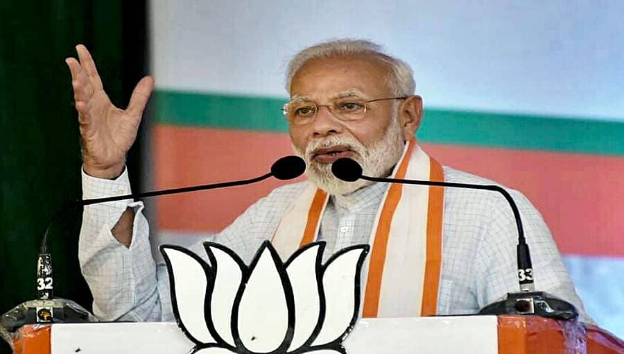 ತಾಕತ್ತು ಇದ್ದರೆ ಮತ್ತೆ ಕಾಶ್ಮೀರದಲ್ಲಿ 370, 35ಎ ವಿಧಿ ಮರಳಿ ಜಾರಿಗೊಳಿಸುತ್ತೇವೆಂದು ಹೇಳಿ: ಪ್ರತಿಪಕ್ಷಗಳಿಗೆ ಮೋದಿ ಸವಾಲು