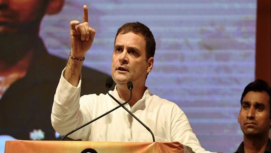 ರಾಜನಾಥ್ ಫ್ರಾನ್ಸ್ ಭೇಟಿ: 'ರಫೇಲ್ ಅಪರಾಧ  ಬಿಜೆಪಿ ನಾಯಕರನ್ನು ಕಾಡುತ್ತಿದೆ'- ರಾಹುಲ್ ಗಾಂಧಿ