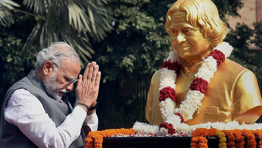 ಭಾರತದ ಕ್ಷಿಪಣಿ ಮನುಷ್ಯ ಕಲಾಂ ಜನ್ಮದಿನ: ಪ್ರಧಾನಿ ಮೋದಿ ಗೌರವ ನಮನ ಸಲ್ಲಿಕೆ