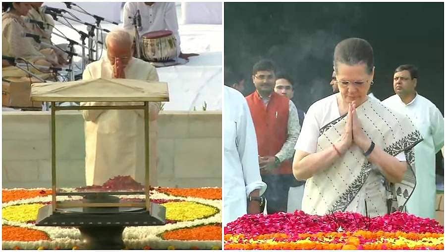 ಮಹಾತ್ಮಾ ಗಾಂಧಿಯವರ ಮಾನವೀಯತೆ, ಸರಳತೆ ನಮಗೆ ಸ್ಪೂರ್ತಿ: ರಾಷ್ಟ್ರಪತಿ, ಪ್ರಧಾನಿ
