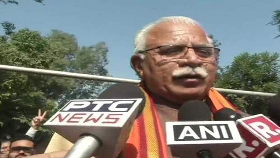 ಕಾಂಗ್ರೆಸ್ ಈಗಾಗಲೇ ಸೋತಿದೆ: ಹರ್ಯಾಣ ಸಿಎಂ ಮನೋಹರ್ ಲಾಲ್ ಖಟ್ಟರ್