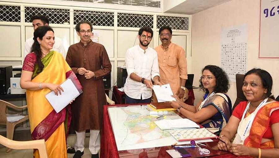 ಮಹಾರಾಷ್ಟ್ರ ಚುನಾವಣೆ: ವರ್ಲಿ ಕ್ಷೇತ್ರದಿಂದ ನಾಮಪತ್ರ ಸಲ್ಲಿಸಿದ ಆದಿತ್ಯ ಠಾಕ್ರೆ