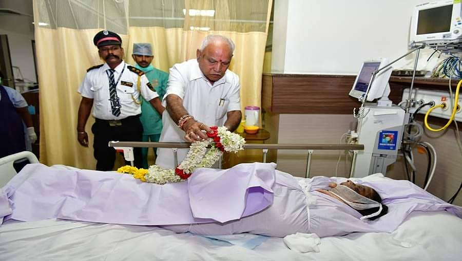 ಶಾಂತವೇರಿ ಗೋಪಾಲಗೌಡರ ಪತ್ನಿ ಸೋನಕ್ಕ ನಿಧನ: ಮುಖ್ಯಮಂತ್ರಿ ಸಂತಾಪ