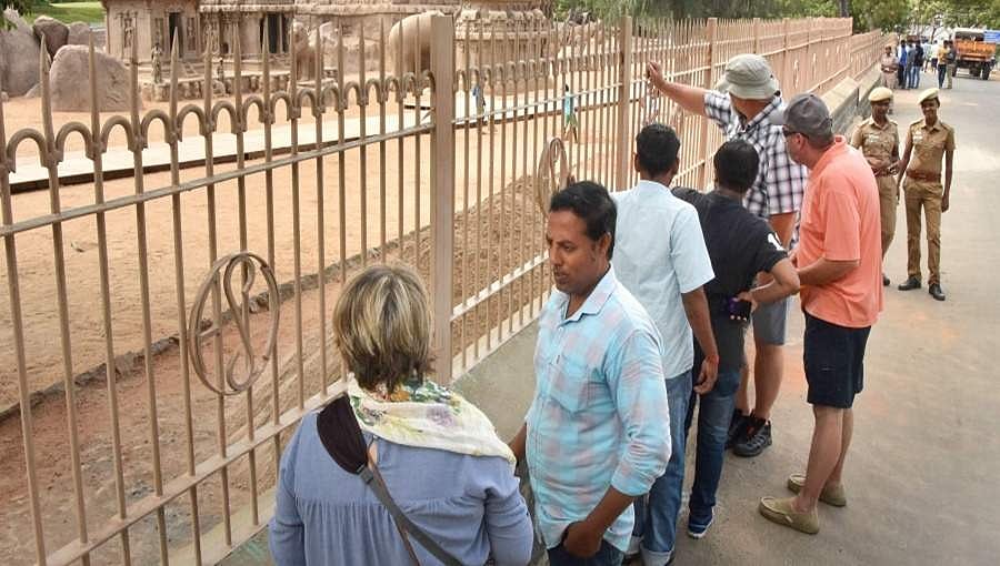ಮೋದಿ-ಕ್ಸಿ ಜಿನ್ ಪಿಂಗ್ ಸ್ವಾಗತಕ್ಕೆ ಮಹಾಬಲಿಪುರಂ ಕಲೆ-ವಾಸ್ತುಶಿಲ್ಪಗಳು ಸಜ್ಜು!