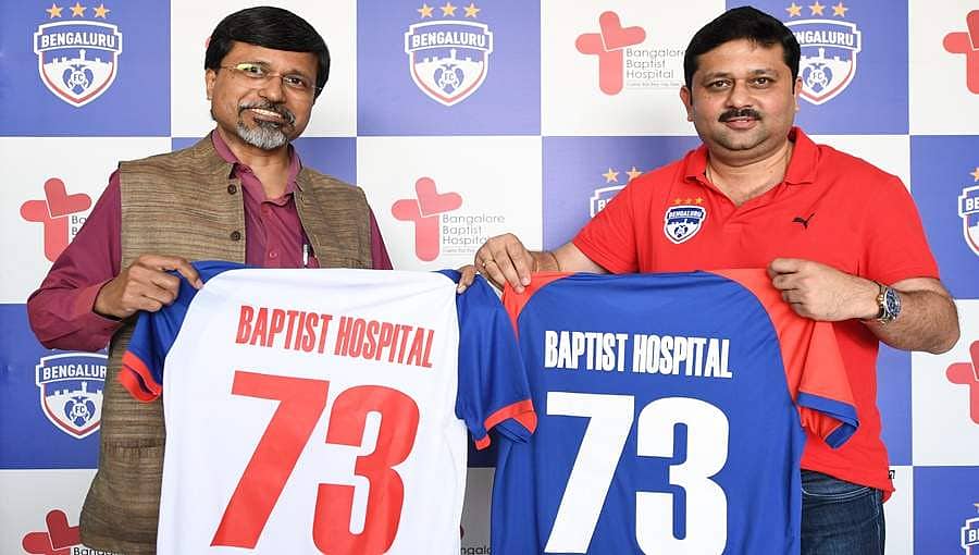ಬ್ಯಾಪ್ಟಿಸ್ಟ್ ಆಸ್ಪತ್ರೆಯೊಂದಿಗೆ ಕೈಜೋಡಿಸಿದ ಬೆಂಗಳೂರು ಎಫ್ಸಿ!