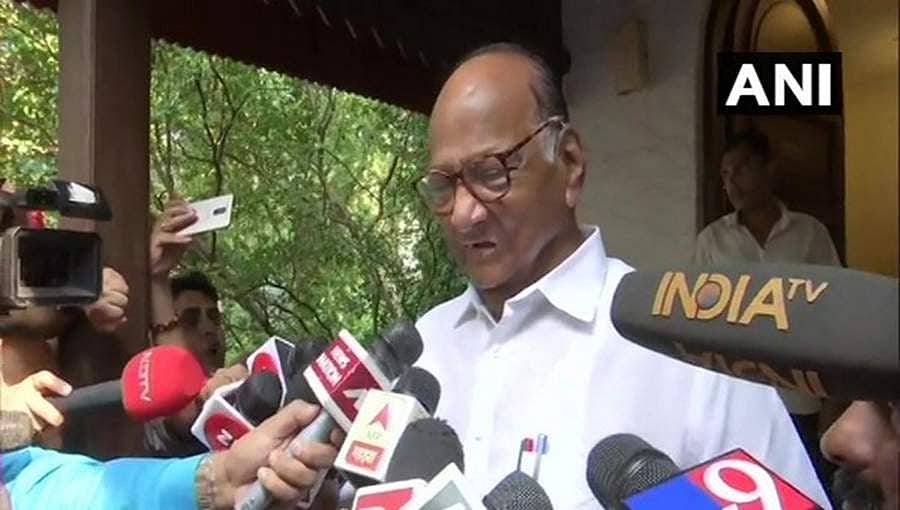 'ಮಹಾ' ರಾಜಕೀಯದಲ್ಲಿ ರೋಚಕ ಟ್ವಿಸ್ಟ್  : ಕಾಂಗ್ರೆಸ್ ಜೊತೆಗೆ ಮಾತುಕತೆ- ಶರದ್ ಪವಾರ್ 