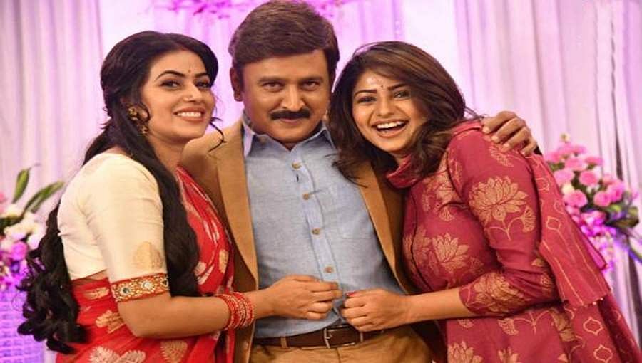 ಚಿತ್ರೀಕರಣ ಮುಗಿಸಿದ '100': ಖಾಕಿ ಖದರ್ನಲ್ಲಿ ರಮೇಶ್ ಅರವಿಂದ್