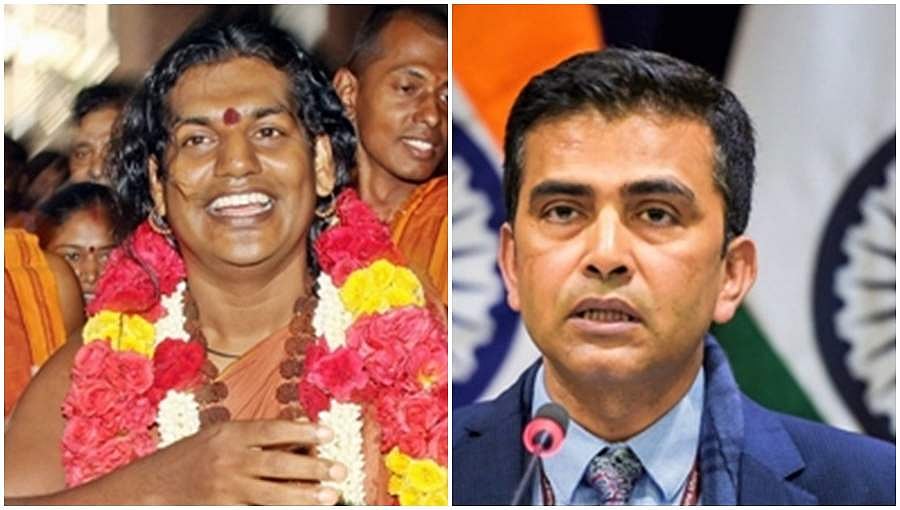 ದೇಶ ತೊರೆದ ನಿತ್ಯಾನಂದ: ಮಾಹಿತಿ ಇಲ್ಲ- ವಿದೇಶಾಂಗ ವ್ಯವಹಾರಗಳ ಸಚಿವಾಲಯ