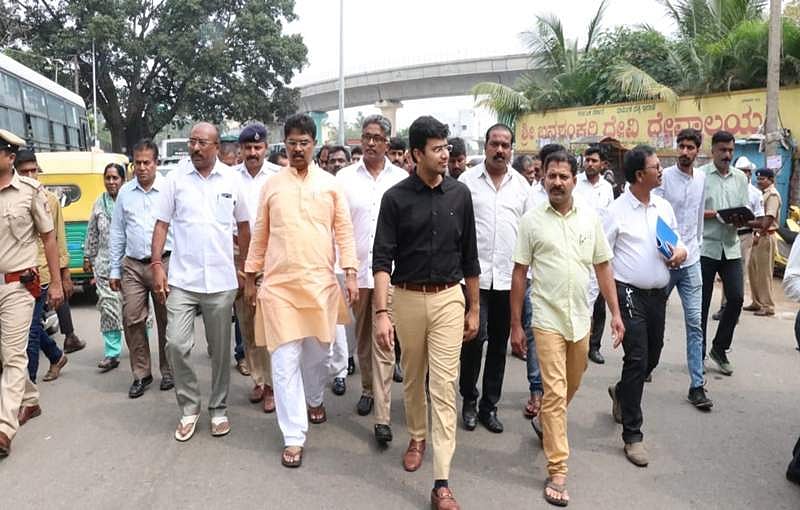 ಮೂರು ತಿಂಗಳಲ್ಲಿ ಬನಶಂಕರಿ ಸ್ಕೈವಾಕ್ ಸಾರ್ವಜನಿಕರ ಬಳಕೆಗೆ ಲಭ್ಯ- ತೇಜಸ್ವಿ ಸೂರ್ಯ