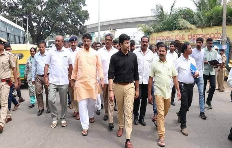 ಮೂರು ತಿಂಗಳಲ್ಲಿ ಬನಶಂಕರಿ ಸ್ಕೈವಾಕ್ ಸಾರ್ವಜನಿಕರ ಬಳಕೆಗೆ ಲಭ್ಯ- ತೇಜಸ್ವಿ ಸೂರ್ಯ