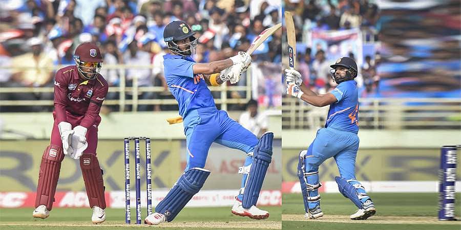 ರೋ'ಹಿಟ್', ರಾಹುಲ್ ಭರ್ಜರಿ ಜೊತೆಯಾಟ, ಪಂತ್ ಆರ್ಭಟ, ವಿಂಡೀಸ್ ಗೆ ಬೃಹತ್ ಗುರಿ!