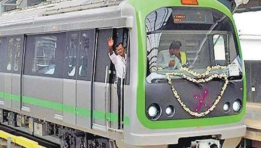 ಇಂದಿನಿಂದ ಮೆಟ್ರೋ ಹಸಿರು ಮಾರ್ಗದಲ್ಲಿ 6 ಬೋಗಿಯ 2 ರೈಲು ಸಂಚಾರ ಆರಂಭ
