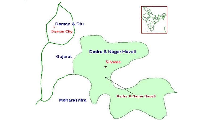 ದಾದ್ರಾ ನಗರ್ ಹವೇಲಿ, ಡಮನ್ – ಡಿಯು ಕೇಂದ್ರಾಡಳಿತ ಪ್ರದೇಶಗಳು ವಿಲೀನ