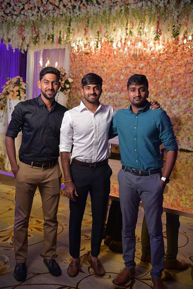 ಕ್ರಿಕೆಟಿಗ ಮನೀಶ್ ಪಾಂಡೆ ಮತ್ತು ನಟಿ ಅಶ್ರಿತಾ ಶೆಟ್ಟಿ ಅವರ ಮದುವೆ ಆರತಕ್ಷತೆ ಕಾರ್ಯಕ್ರಮ
