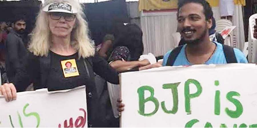 'ದೇಶ ಬಿಟ್ಟು ತೆರಳಿ': ಸಿಎಎ ಪ್ರತಿಭಟನೆಯಲ್ಲಿ ಭಾಗಿಯಾಗಿದ್ದ ನಾರ್ವೇ ಪ್ರಜೆಗೆ ಸೂಚನೆ!
