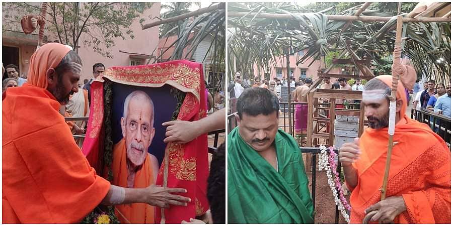ವಿದ್ಯಾಪೀಠಕ್ಕೆ ದ್ವಾರಕಾ, ಬದರಿ ಶಂಕರಾಚಾರ್ಯರ ಪ್ರತಿನಿಧಿ ಭೇಟಿ, ಪೇಜಾವರ ಶ್ರೀಗಳ ಬೃಂದಾವನಕ್ಕೆ ಗೌರವ ಸಮರ್ಪಣೆ