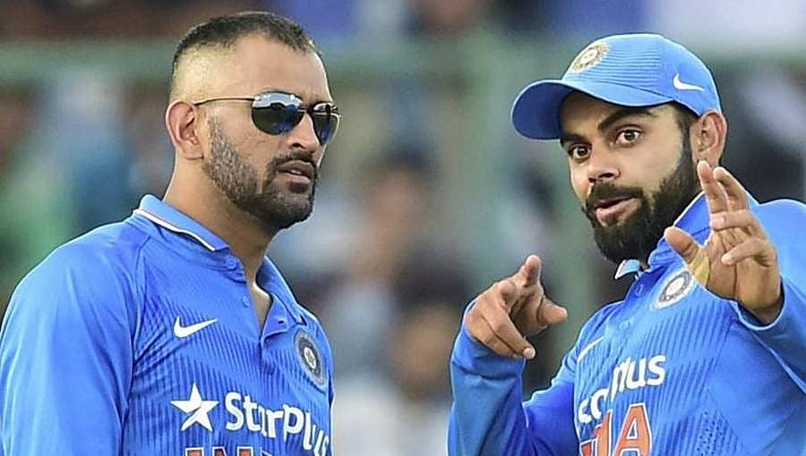 “ಧೋನಿ-ಧೋನಿ ಎಂದು ಹೇಳಿ ಒತ್ತಡಕ್ಕೆ ನೂಕ ಬೇಡಿ”: ವಿರಾಟ್ ಕೊಹ್ಲಿ