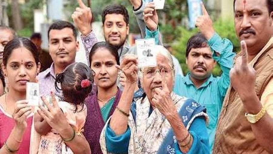 ಬಿಜೆಪಿಗೆ ಮೇಲುಗೈ: ಎಕ್ಸಿಟ್ ಪೋಲ್ ವರದಿಯಿಂದ ಕಮಲ ಪಾಳಯದಲ್ಲಿ'ಕಿಲಕಿಲ' 