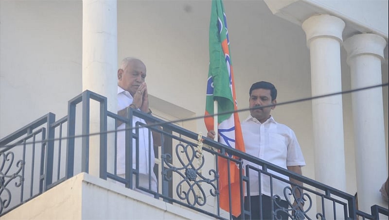 ‘ನಮ್ಮ ಮನೆ ಬಿಜೆಪಿ ಮನೆ’ ಅಭಿಯಾನಕ್ಕೆ ಬಿಜೆಪಿ ರಾಜ್ಯಾಧ್ಯಕ್ಷ ಬಿಎಸ್ ವೈ ಚಾಲನೆ