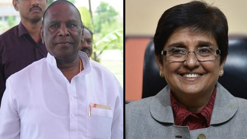 ದೆಹಲಿ ಆಯ್ತು ಈಗ ಪುದುಚೇರಿ ಸರದಿ, ರಾಜ್ಯಪಾಲ ಕಿರಣ್ ಬೇಡಿ ವಿರುದ್ಧ ಸಿಎಂ ನಾರಾಯಣ ಸ್ವಾಮಿ ಕಿಡಿ