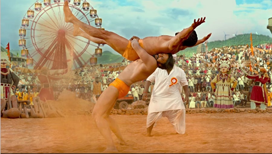 ಮುಂಬೈನಲ್ಲಿ ಪೈಲ್ವಾನ್ ಡ್ಯೂಯೆಟ್!