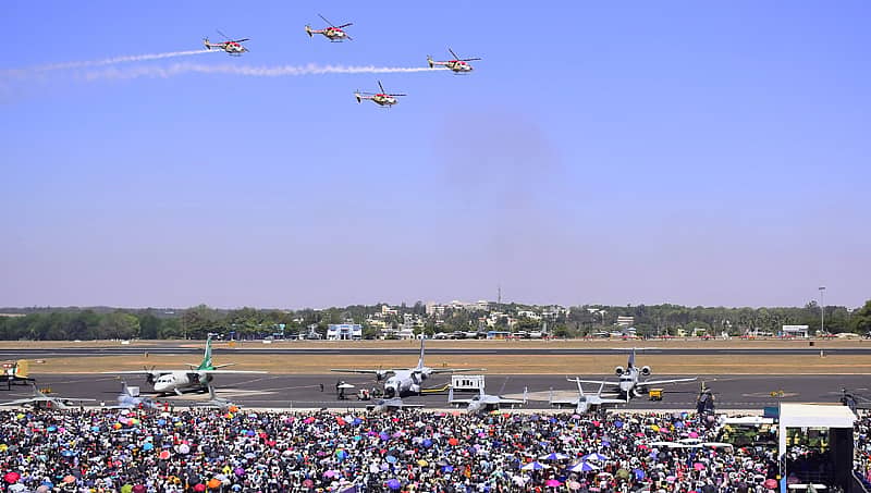 ಕೊನೆಯ ದಿನ ಯಶಸ್ವಿ ಪ್ರದರ್ಶನದೊಂದಿಗೆ, ಏರ್ ಶೋಗೆ ತೆರೆ