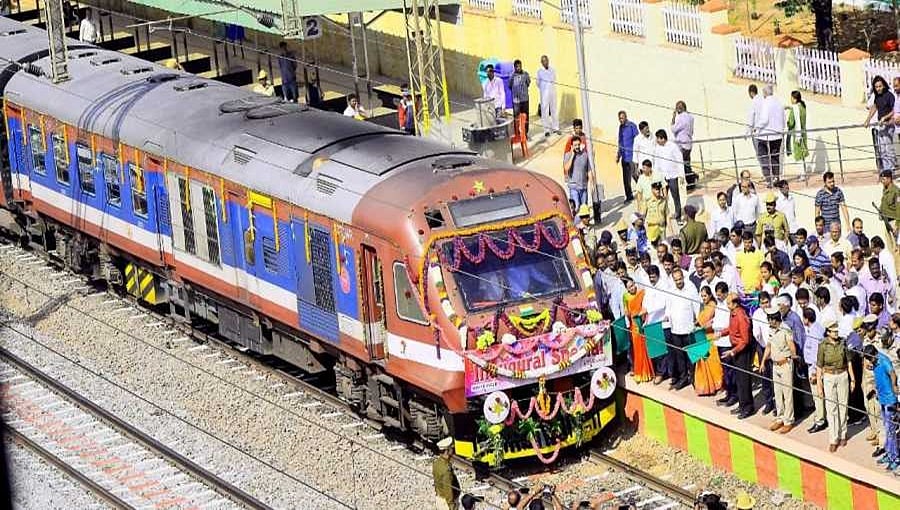 ಬಾಣಸವಾಡಿ-ವೈಟ್ ಫೀಲ್ಡ್ ನಡುವೆ ಹೊಸ ಡೆಮು ರೈಲು ಸಂಚಾರ ಪ್ರಾರಂಭ