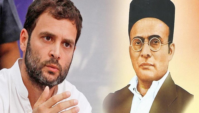 ವೀರ ಸಾವರ್ಕರ್‌ ಒಬ್ಬ 'ಹೇಡಿ' ಎಂದಿದ್ದ ರಾಹುಲ್‌ ವಿರುದ್ಧ ಕೇಸು ದಾಖಲು