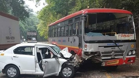 ಸಕಲೇಶಪುರ ಬಳಿ ಭೀಕರ ರಸ್ತೆ ಅಪಘಾತ; ಸ್ಥಳದಲ್ಲಿಯೇ ನಾಲ್ವರು ಸಾವು